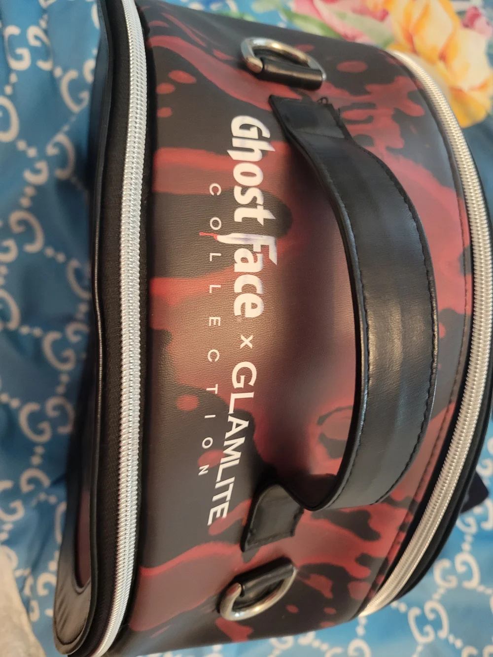Ghost Face Glamlite 3D Lenticular Motion Makeup Travel Bag Limited Edition